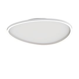 Lustre aplicate - Plafoniera LED dimabila design slim Josie alba 59cm
