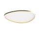 Lustre aplicate - Plafoniera LED dimabila design slim Josie aurie 59cm