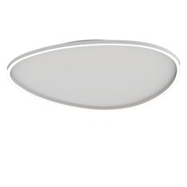 Lustre aplicate - Plafoniera LED dimabila design slim Josie alba 78cm