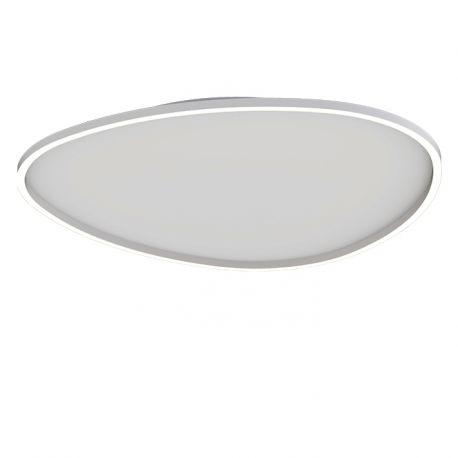 Lustre aplicate - Plafoniera LED dimabila design slim Josie alba 78cm