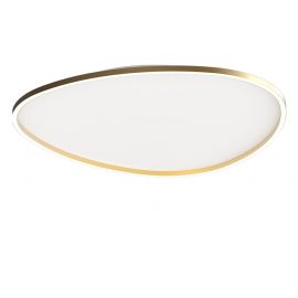 Lustre aplicate - Plafoniera LED dimabila design slim Josie aurie 78cm