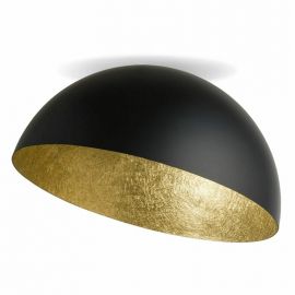 Lustre aplicate - Lustra aplicata design decorativ Doris D-70cm negru/auriu