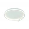 Plafoniera LED dimabila design modern Piers alba