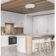 Lustre aplicate - Plafoniera LED dimabila design modern Piers alba