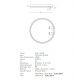 Lustre aplicate - Plafoniera LED dimabila design modern Piers alba