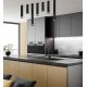 Plafoniere cu spoturi, Spoturi aplicate - Spot aplicat design decorativ Slim alb H-25cm