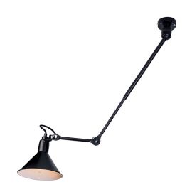 Aplice, corpuri de iluminat pentru pereti - Pendul cu brat reglabil metal stil industrial Edyson