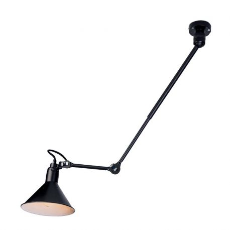 Aplice, corpuri de iluminat pentru pereti - Pendul cu brat reglabil metal stil industrial Edyson