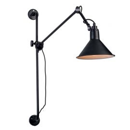 Aplice, corpuri de iluminat pentru pereti - Aplica cu brat reglabil metal stil industrial Edyson