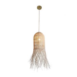 Pendule, Lustre suspendate - Lustra/Pendul ratan natural boho style Selby