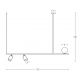 Pendule, Lustre suspendate - Lustra suspendata design minimalist Dixon