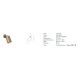 Aplice cu Spot - Aplica cu Spot perete/tavan stil minimalist Dixon