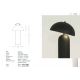 Veioze - Veioza/Lampa de masa design decorativ Sidney alba
