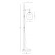 Lampadare - Lampadar/Lampa de podea design decorativ Maestro