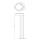 Stalpi - Stalp LED iluminat exterior modern IP65 Bernie