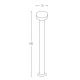 Stalpi - Stalp LED iluminat exterior modern IP65 Jessi