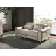 Canapele - Canapea 2 locuri eleganta, design LUX cu functia relax Cowhide taupe grey