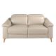 Canapele - Canapea 2 locuri eleganta, design LUX cu functia relax Cowhide taupe grey