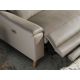 Canapele - Canapea 3 locuri eleganta, design LUX cu functia relax Cowhide taupe grey