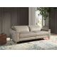 Canapele - Canapea 3 locuri eleganta, design LUX cu functia relax Cowhide taupe grey