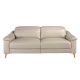 Canapele - Canapea 3 locuri eleganta, design LUX cu functia relax Cowhide taupe grey