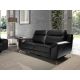 Canapele - Canapea 2 locuri eleganta, design LUX cu functia relax Cowhide black