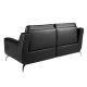 Canapele - Canapea 2 locuri eleganta, design LUX cu functia relax Cowhide black