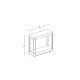 Stalpi - Mini Stalp LED pentru iluminat exterior decorativ IP65 Beck H-20cm