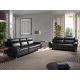 Canapele - Canapea 3 locuri eleganta, design LUX cu functia relax Cowhide black