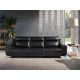 Canapele - Canapea 3 locuri eleganta, design LUX cu functia relax Cowhide black