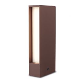 Stalpi - Mini Stalp LED pentru iluminat exterior decorativ IP65 Kylee ruistic H-25cm
