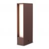 Mini Stalp LED pentru iluminat exterior decorativ IP65 Kylee ruistic H-25cm