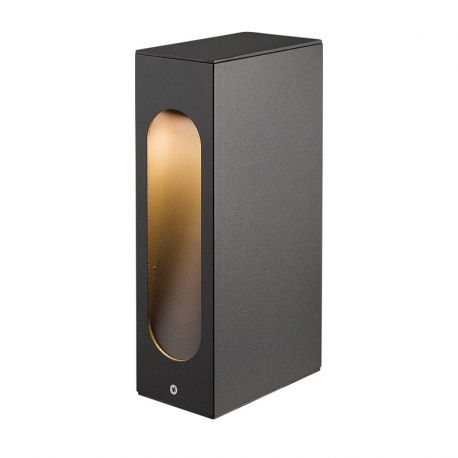 Stalpi - Mini Stalp LED pentru iluminat exterior decorativ IP54 Kylee grafit H-25cm