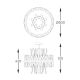 Lustre aplicate - Lustra aplicata design deosebit CONSTANTINOPLE
