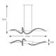 Pendule, Lustre suspendate - Lustra suspendata LED CCT si telecomanda ATHESA