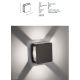 Aplice - Aplica LED iluminat exterior ambiental IP65 Minimal