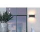 Aplice - Aplica LED iluminat exterior ambiental IP65 Fannel maro