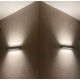 Aplice - Aplica LED iluminat exterior ambiental IP65 Slim L-50cm