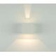 Aplice - Aplica LED iluminat exterior ambiental IP54 Heime alba