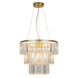 Candelabre, Lustre - Lustra suspendata design modern Tifanny auriu