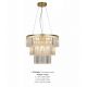 Candelabre, Lustre - Lustra suspendata design modern Tifanny auriu
