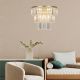 Candelabre, Lustre - Lustra suspendata design modern Tifanny auriu