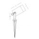 Tarusi - Proiector cu tarus iluminat exterior decorativ IP54 Ravy GU10