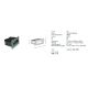 Spoturi - Spot LED incastrabil de exterior iluminat scari ambiental IP65 Sigrid B