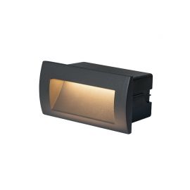 Spoturi - Spot LED incastrabil de exterior iluminat ambiental IP65 Rajal grafit