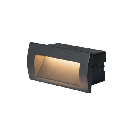 Spoturi - Spot LED incastrabil de exterior iluminat ambiental IP65 Rajal grafit