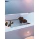 Spoturi - Spot LED incastrabil de exterior iluminat ambiental IP65 Rajal alb