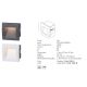 Spoturi - Spot LED incastrabil de exterior iluminat ambiental IP65 Rajal S alb