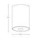 Spoturi - Spot LED aplicat de exterior iluminat decorati IP54 Vasyl alb
