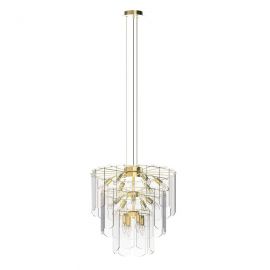 Pendule, Lustre suspendate - Lustra suspendata moderna Nira auriu